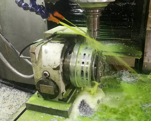 臥式CNC加工_車(chē)銑復(fù)合加工中心_不銹鋼零件鉆孔加工